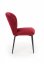 Jedálenská stolička MANNY – zamat, viac farieb - Čalúnenie MANNY: Červená