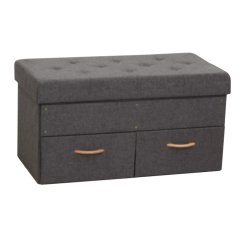 Taburet SULOT — šedá, více velikostí