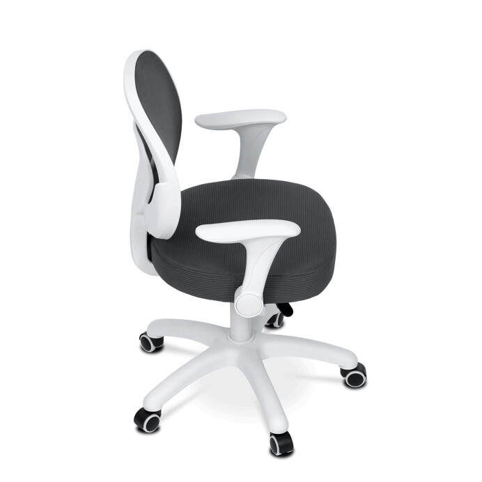 Detská výškovo nastaviteľná stolička AERO – sivá sieťovina Autronic