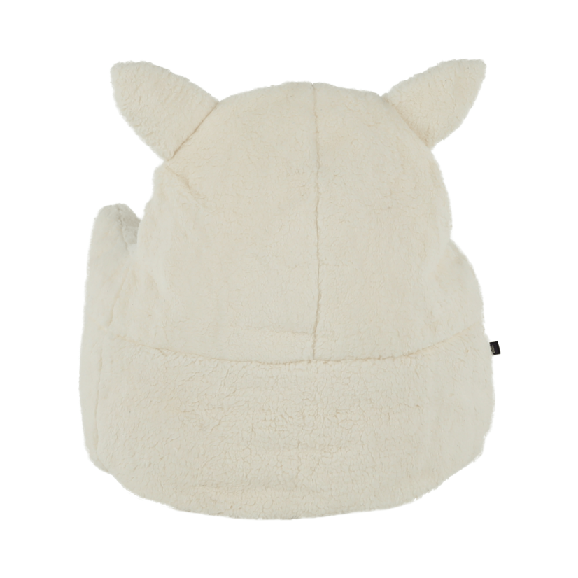 Detský sedací vak BABY s ovečkou — 55×50, biela/smotanová