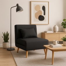 Kreslo MARRY – Čierny komfort a elegancia pre každý interiér