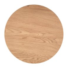 Set konferenčných stolíkov MENTONA 2 — zlatý dub / čierna