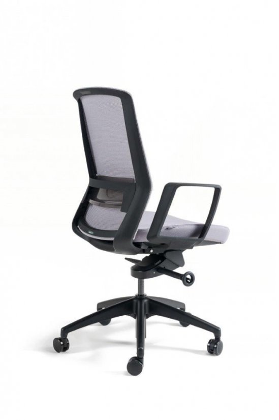Kancelárska ergonomická stolička BESTUHL J17 BLACK — viac farieb - Farebné prevedenie J17 BLACK: Modrá