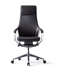 Kancelářské otočné křeslo HONOR ECO -  koženka, černá
