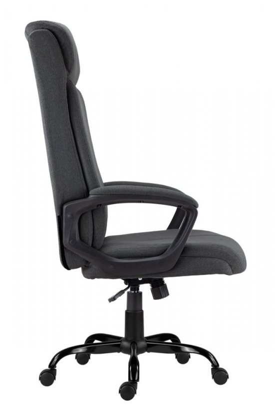 Kancelářské křeslo BASETBL XL — látka, antracit, nosnost 150 kg Antares