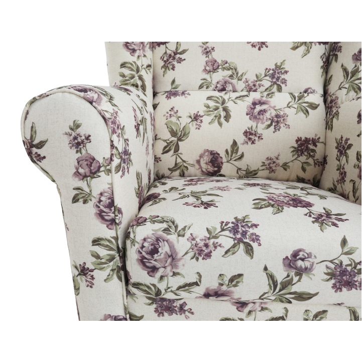 Křeslo ušák CHARLOT — látka, více variant Kondela