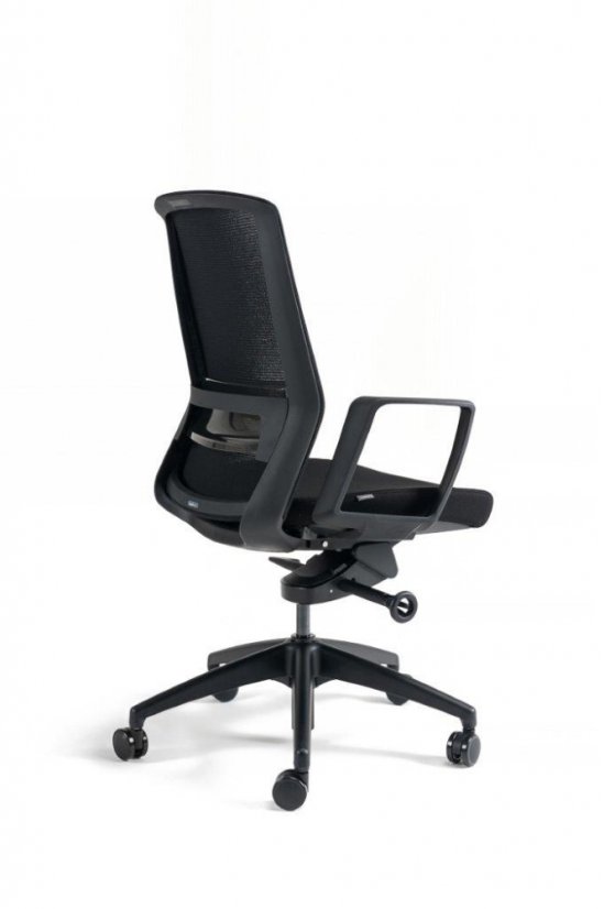 Kancelárska ergonomická stolička BESTUHL J17 BLACK — viac farieb - Farebné prevedenie J17 BLACK: Modrá