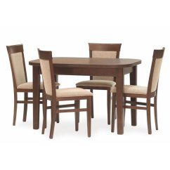 Jídelní rozkládací dřevěný stůl MINI FORTE — 120x85cm (rozklad 160x85), více barev Stima