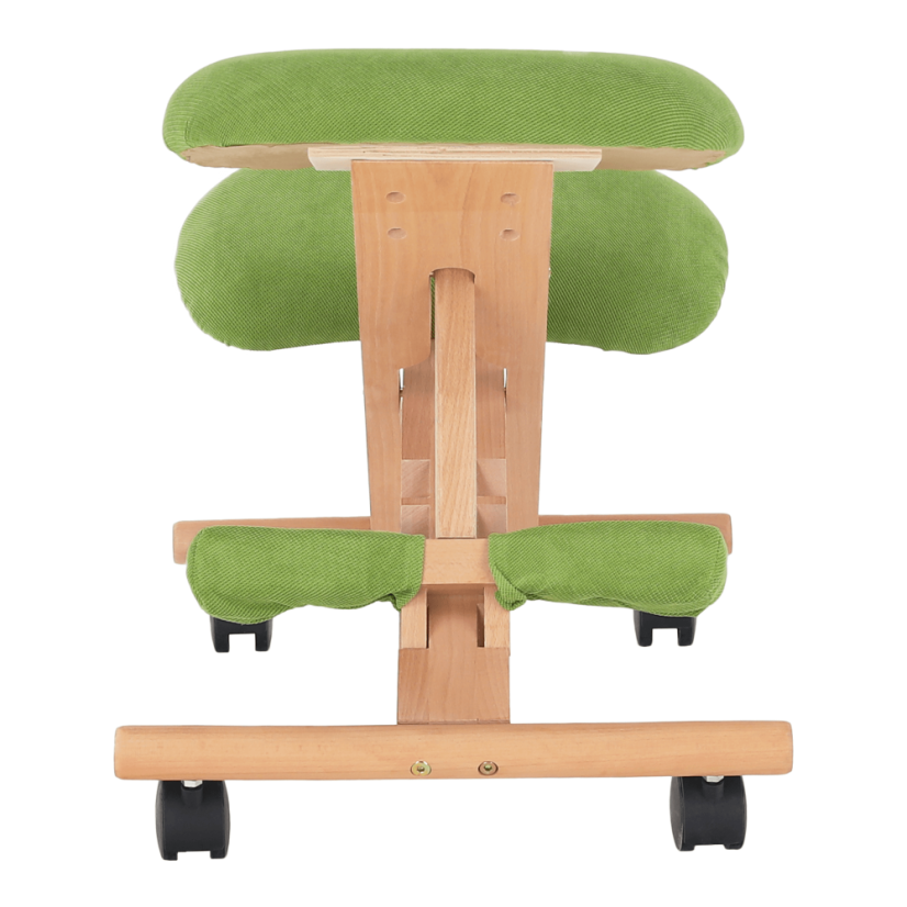 Ergonomická klekosed GROCO – zelená, látka, buk