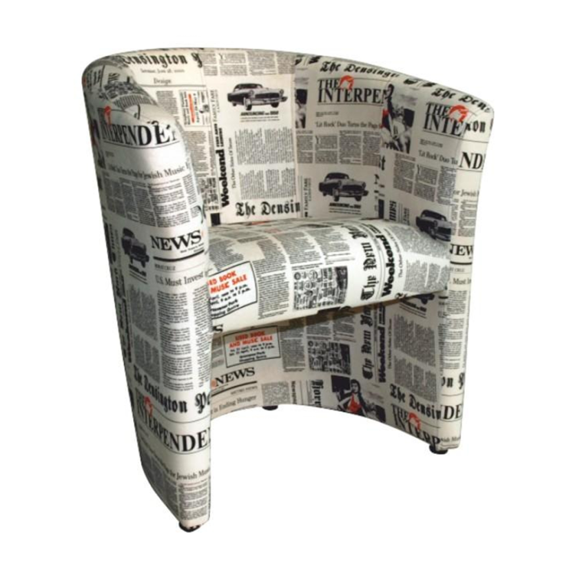 Relaxační křeslo CUBA — látka, více barev Kondela