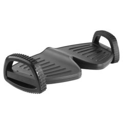 Ergonomická podložka pod nohy - čierna
