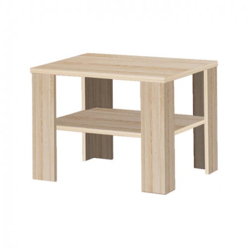 Konferenčný stôl INTERSYS malý — 58,5x58,5x47,2 cm, viac farieb - Farba dreva INTERSYS malý: Dub sonoma