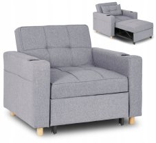 Kreslo SOLOR Šedé – moderná elegancia pre váš interiér