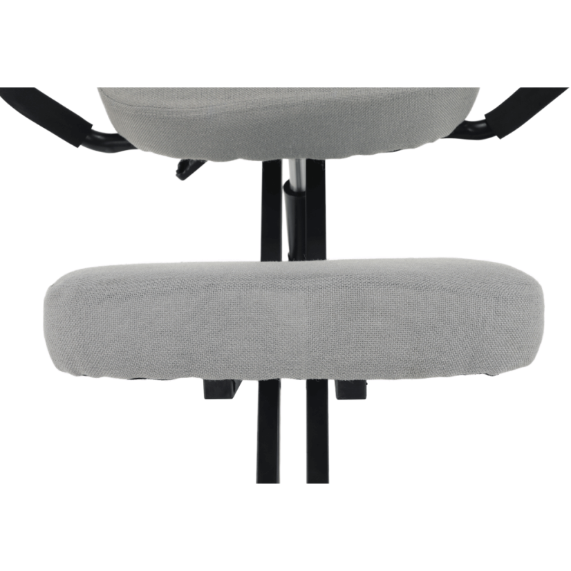 Ergonomická kľakačka RUFUS – Černá, Látkový čaloun, Kondela