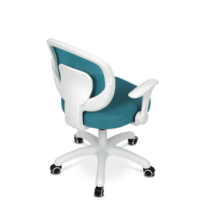 Dětská výškově nastavitelná židle AERO – modrá síťovina Autronic