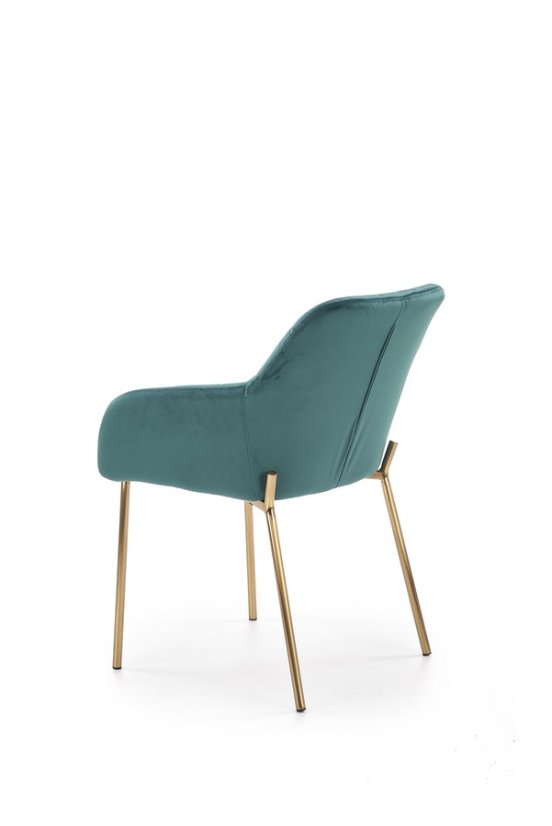 Jedálenské kresielko ATLANTA II — kov, látka, viac farieb