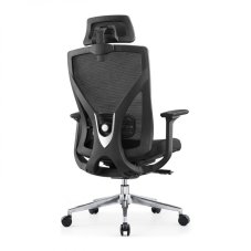 Kancelárska ergonomická stolička ERGO PRO — čierna, nosnosť 150 kg