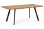 Jídelní rozkládací stůl HORTEN – 140+40x85x76 cm, dekor dub / ocel