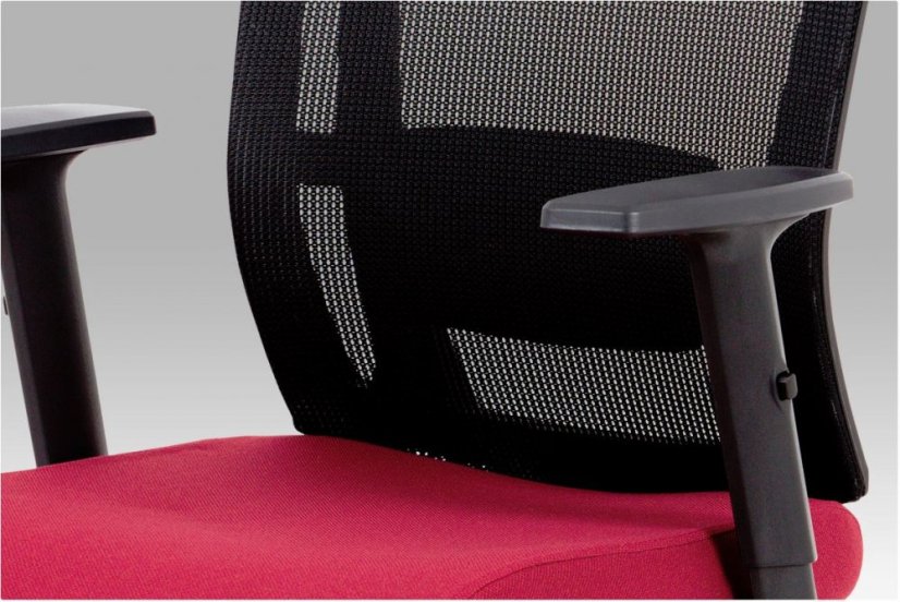 Kancelářská židle na kolečkách ALBI — červená