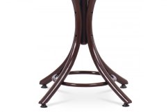 Dřevěný stojanový věšák GIOR — tmavě hnědá Autronic