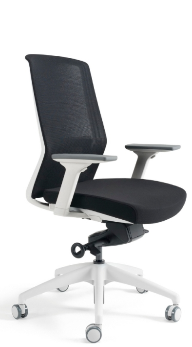 Kancelářská ergonomická židle BESTUHL J17 WHITE — více barev