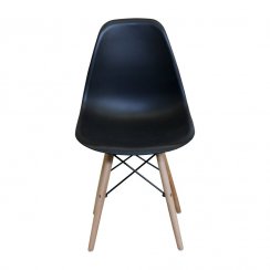 Jedálenská stolička TALCA — čierna
