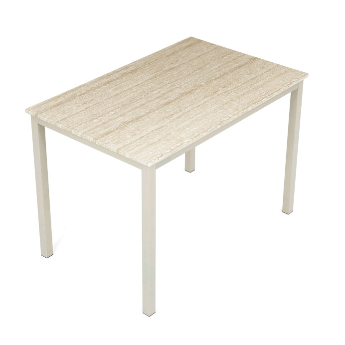 Jedálenský stôl TOMSO – 110x70 cm, MDF travertin Autronic