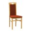 Jídelní dřevěná čalouněná židle Stima BENITO – bez područek