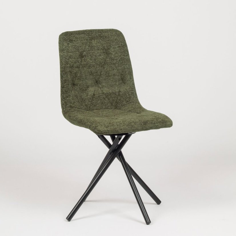 Otočná jídelní židle LUNA - celočalouněný design Stima