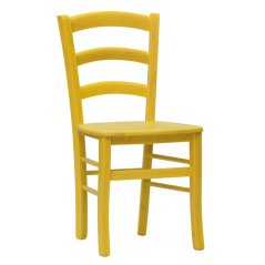 Židle PAYSANE COLOR – různá barevná provedení, masivní sedák, ideální do restaurací Stima