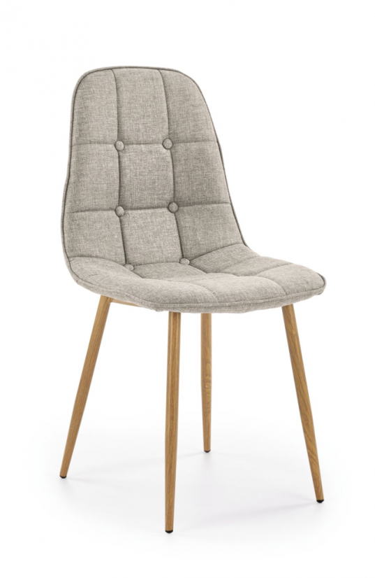 Jedálenská stolička LARA – látka, béžová Jedálenská stolička LARA – látka, béžová