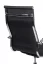 Otočná kancelářská židle DELUXE Plus — ekokůže, černá