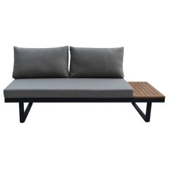 Zahradní sestava ALUTEX II –  hliník, látka, šedá Autronic