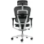 Kancelářská ergonomická židle SIRIUS Q24 NEO – celosíť, černá, nosnost 150 kg, záruka 3 roky