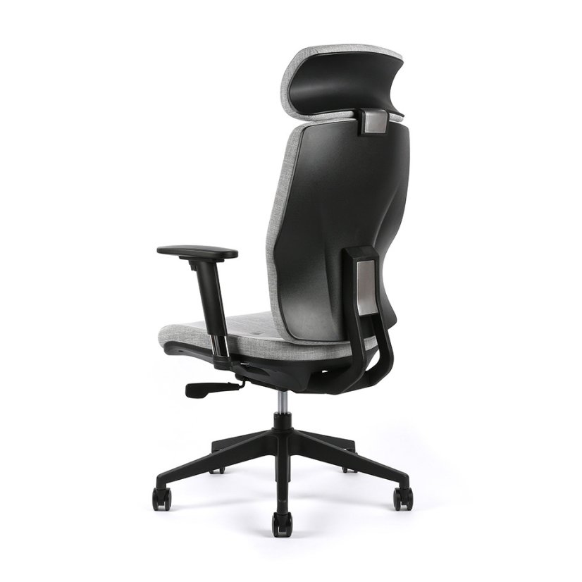 Kancelárska ergonomická stolička SELENE — viac farieb - Čalúnenie SELENE: Čierna F91