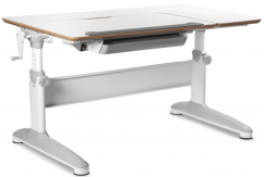 Dětský rostoucí stůl Mayer EXPERT 32E2 18 – bílá, 120×70x55-80 Mayer