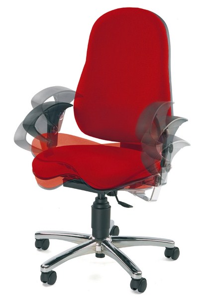 Kancelářská židle Topstar SITNESS 10 - s područkami více barev Topstar