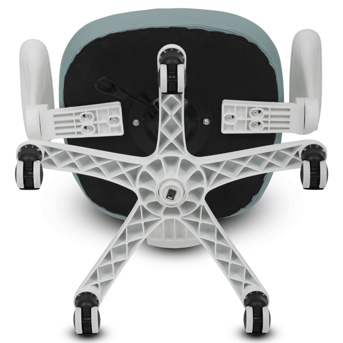 Detská stolička LOLA – s výškovo nastaviteľným svetlozeleným sieťovaným sedadlom Autronic