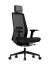 Kancelárska ergonomická stolička K10 — viac farieb - K10 - barevné varianty: Sivá