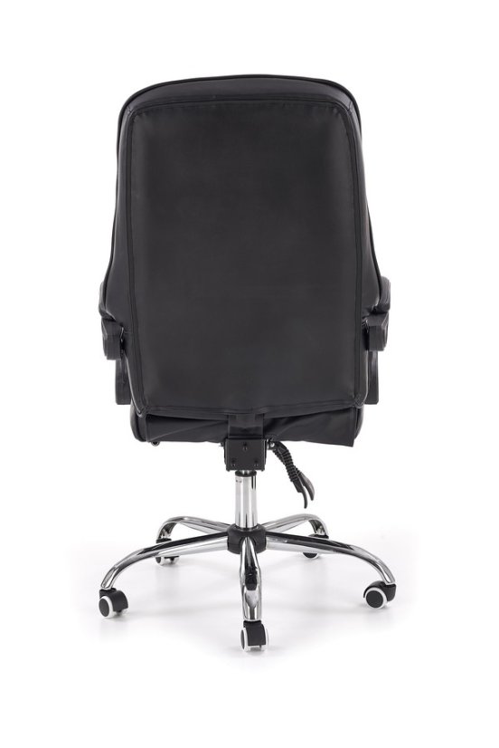 Kancelárske kreslo ALVIN — ekokoža, čierna