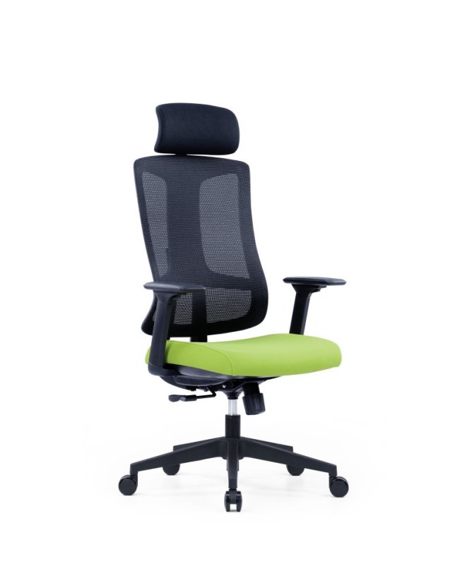 Kancelárska ergonomická stolička SLIDE — viac farieb - Slide - barevné provedení: Sivá