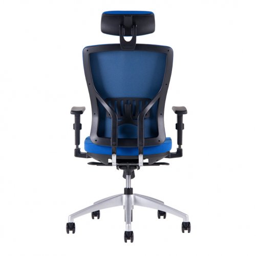 Kancelářská ergonomická židle Office Pro HALIA SP – s podhlavníkem, více barev - Čalounění Halia: Šedá 2625