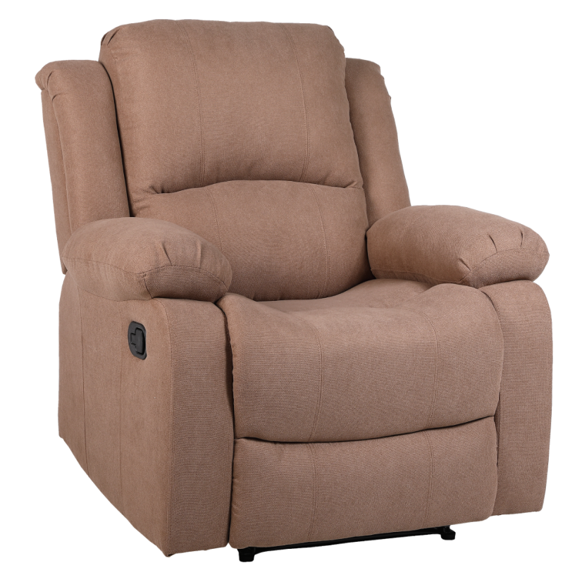 Relaxační polohovací křeslo ASKOY NEW – Hnědá Kondela