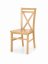 Drevená jedálenská stolička DARIUSZ 2 – masív, viac farieb - Varianty DARIUSZ 2: Biela