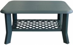 Zahradní stolek SOLA — plast, více barev Bibl