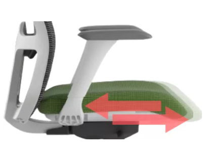 Ergonomická kancelárska stolička WISDOM s opierkou hlavy — sieťovina, sivý plast, nosnosť 120 kg, zelená Mercury star