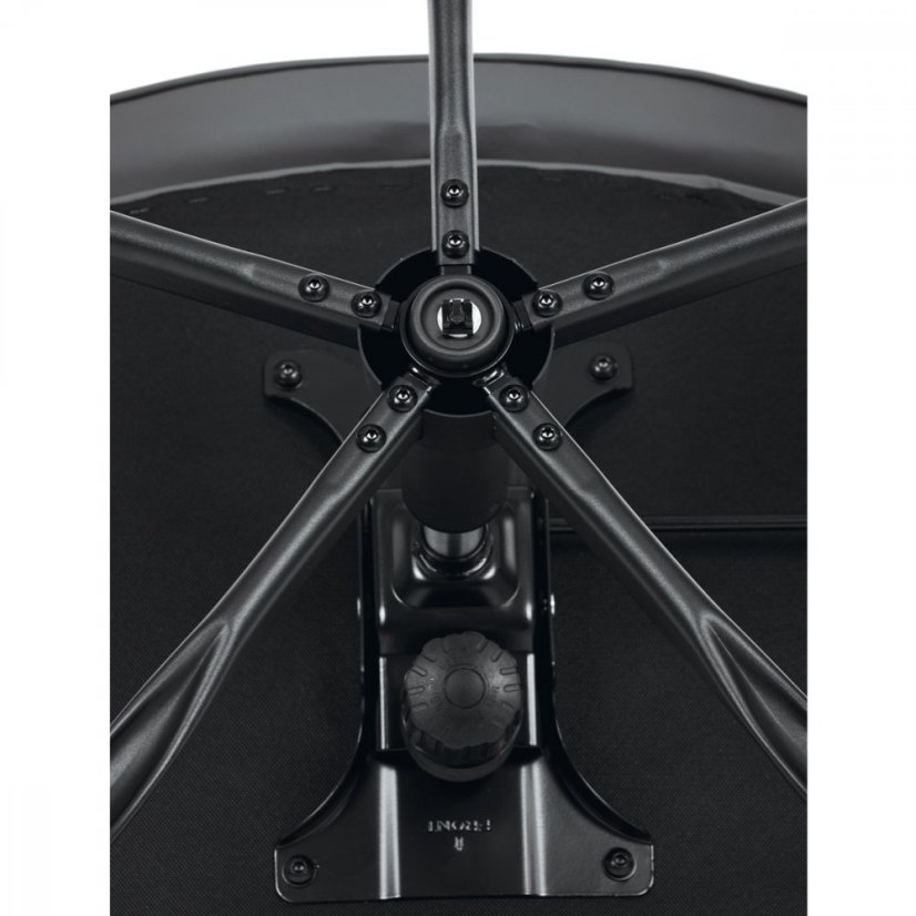 Kancelářské křeslo HOLMES — kov, ekokůže, šedá Autronic