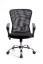 Otočná kancelářská židle BASIC — síť, černá