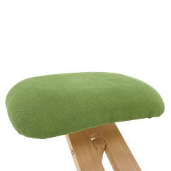 Ergonomická klekosed GROCO – zelená, látka, buk