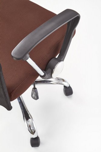 Kancelářská otočná židle VIRE - látka, síť, více barev - Čalounění VIRE: Šedá (látka)